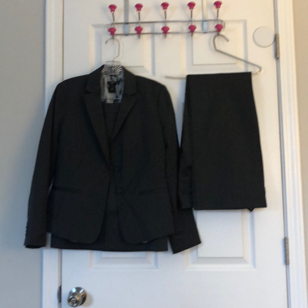 AnnTaylor gray pencil skirt part of suit set 8P